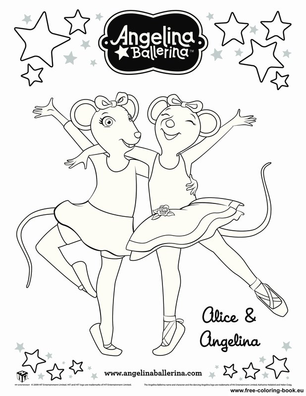 Angelina Ballerina: Coloring Activity Book & Paint & Color Book 2002 2003  New
