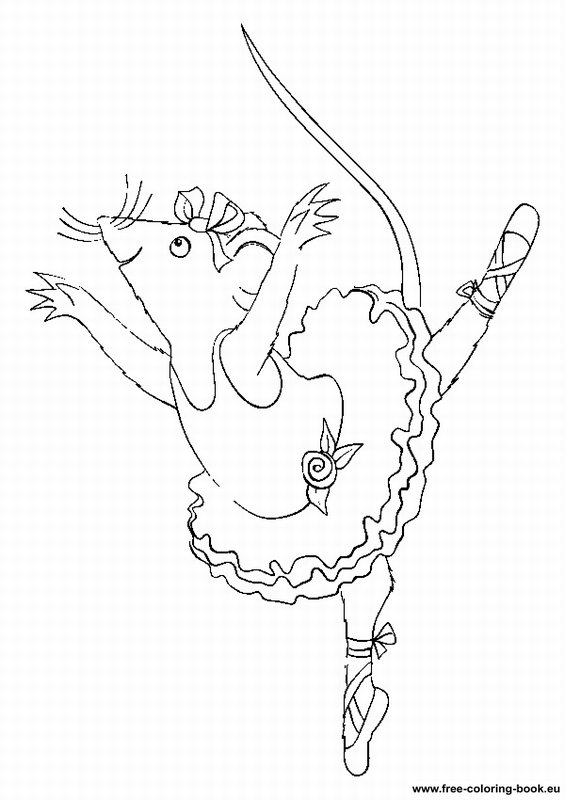 baby ballerina coloring pages - photo #37