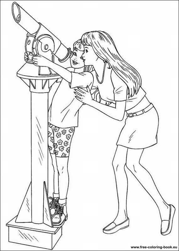 Coloring pages Barbie - Page 2 - Printable Coloring Pages Online