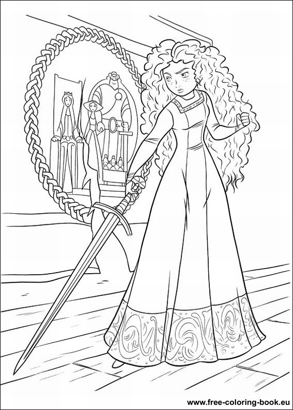 Coloring pages Brave   page 2   Printable Coloring Pages Online