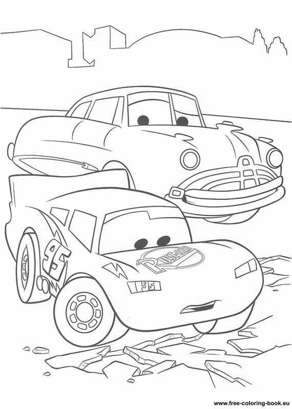 Coloring pages Cars Disney Pixar  Page 1  Printable 