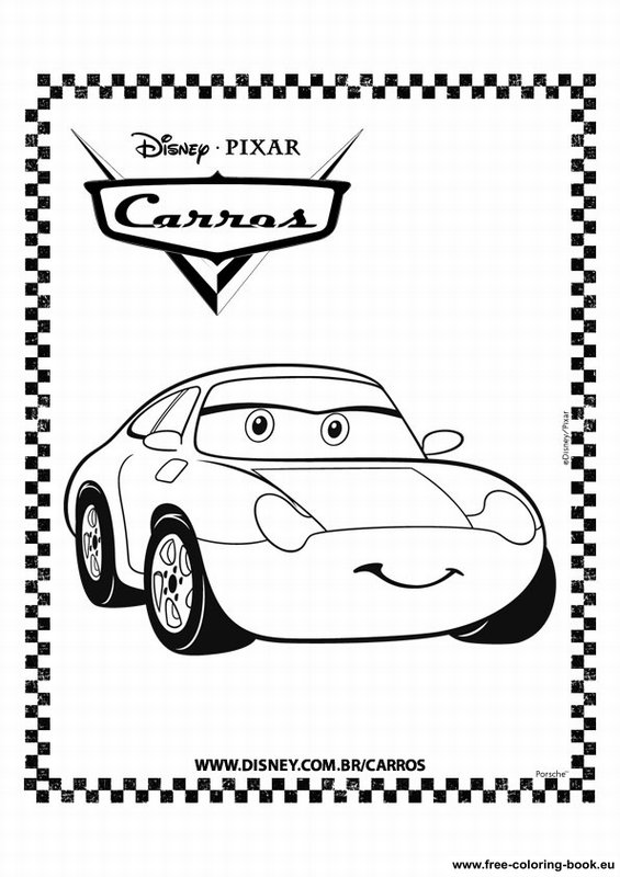Coloring pages Cars Disney Pixar - Page 1 - Printable Coloring Pages Online