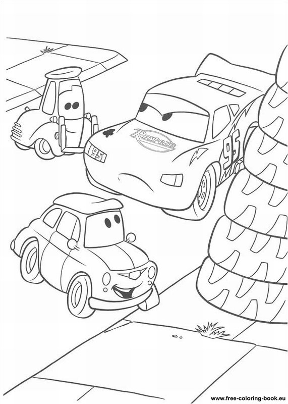 coloring pages cars disney pixar  page 1  printable