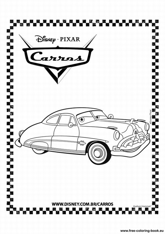 pixar free coloring pages