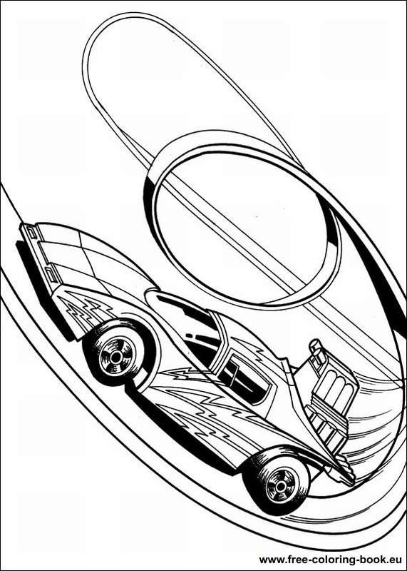 Coloring pages Hot Wheels - Page 1 - Printable Coloring Pages Online