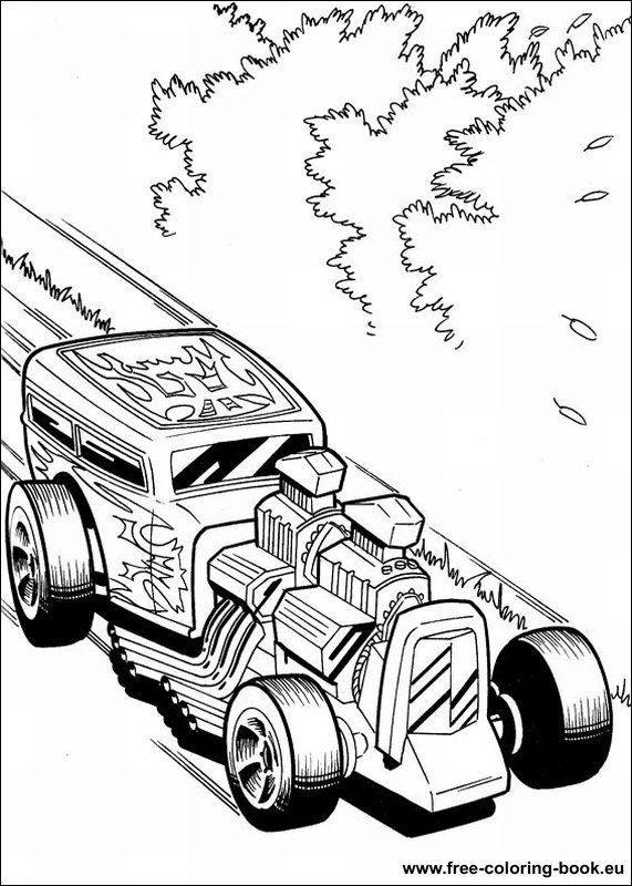 Coloring pages Hot Wheels - Page 2 - Printable Coloring Pages Online