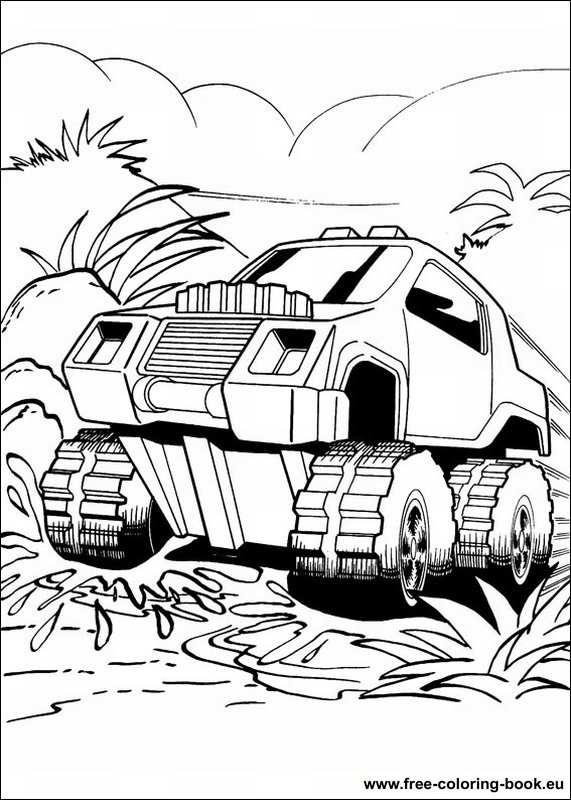 Coloring pages Hot Wheels - Page 2 - Printable Coloring Pages Online