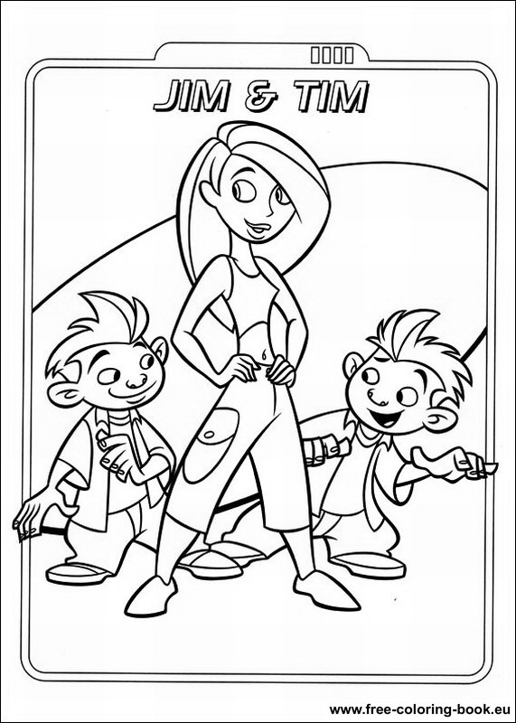 Coloring Pages Kim Possible Printable Coloring Pages Online