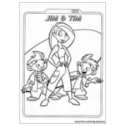 Coloring pages Kim Possible - Printable Coloring Pages Online