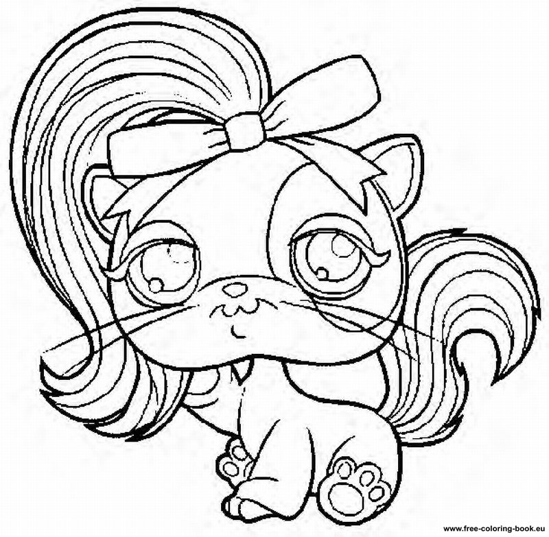 zoe littlest pet shop coloring pages - photo #23