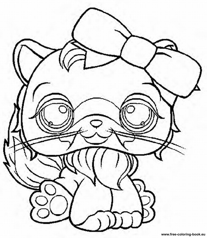 Coloring Pages Littlest Pet Shop Page 1 Printable