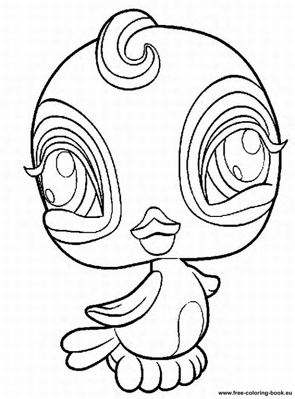 Coloring Pages Littlest Pet Shop Page 2 Printable Coloring