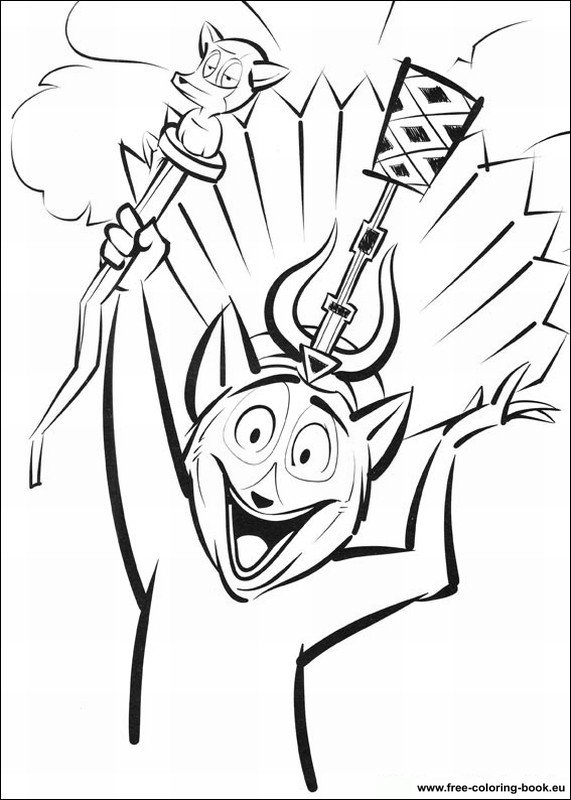 madagascar 2 coloring pages - photo #37