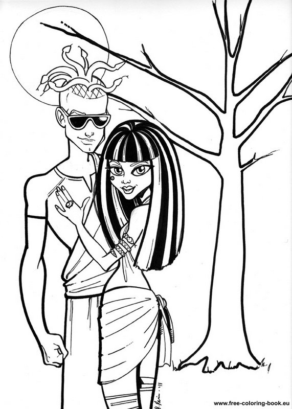 Coloring pages Monster High - Page 2 - Printable Coloring Pages Online