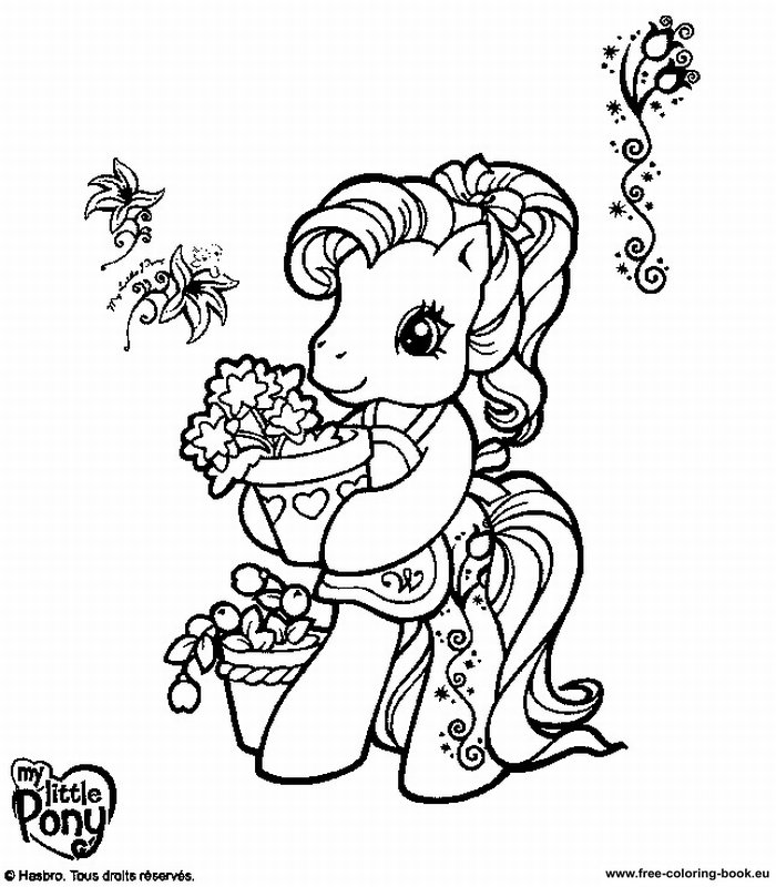 Coloring pages My Little Pony - Page 2 - Printable Coloring Pages Online