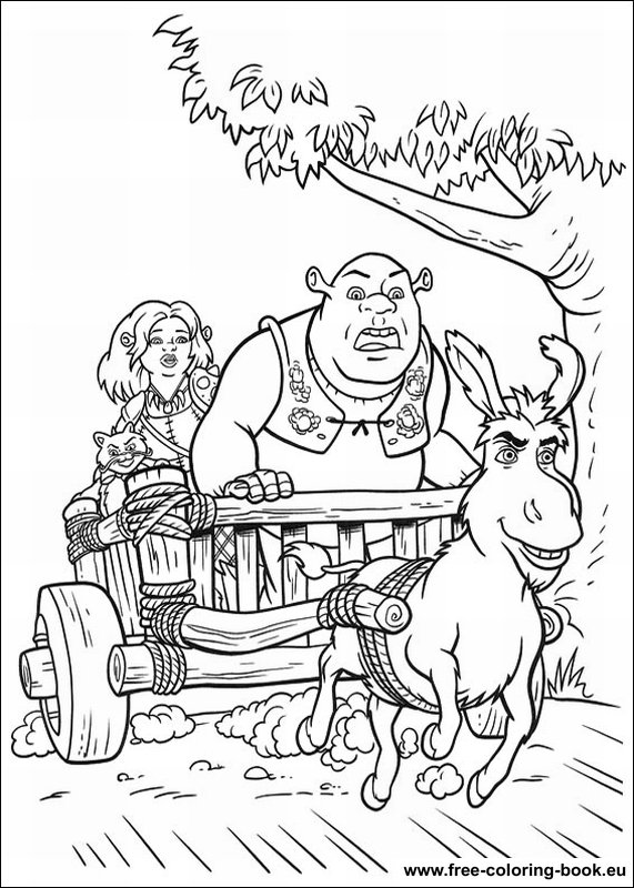 Coloring pages Shrek   Page 4   Printable Coloring Pages ...