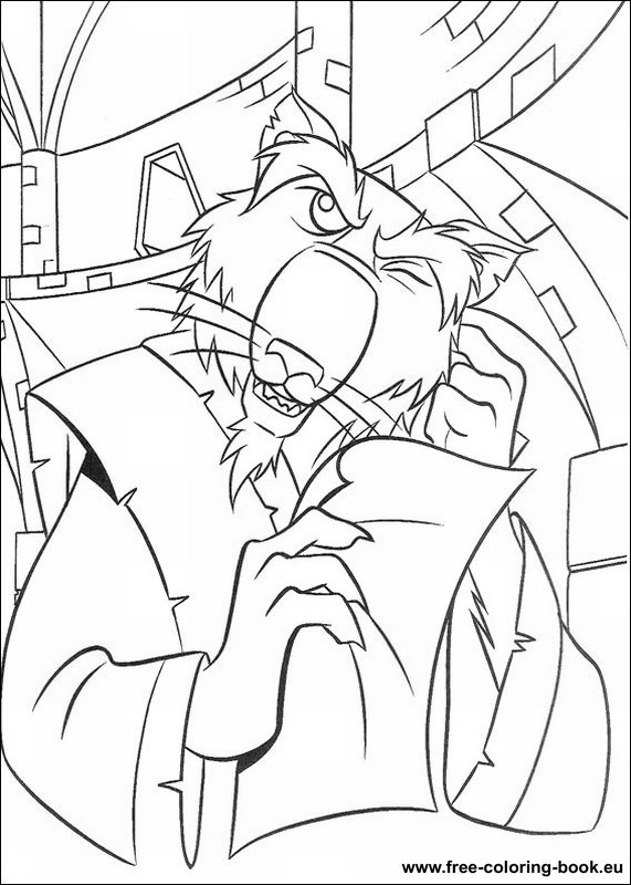 Coloring pages Teenage Mutant Ninja Turtles (TMNT) - Page ...