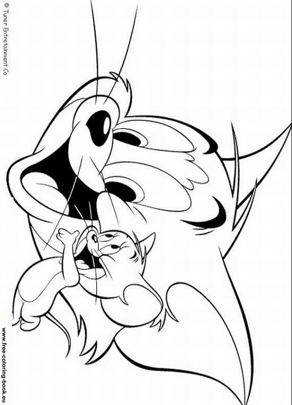 Coloring pages Tom and Jerry - Page 2 - Printable Coloring Pages Online
