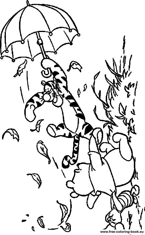 rabbit from winnie the pooh coloring pages - photo #48