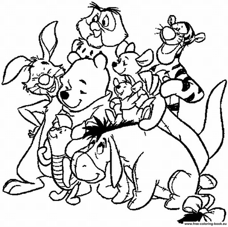 coloring pages winnie the pooh  page 1  printable