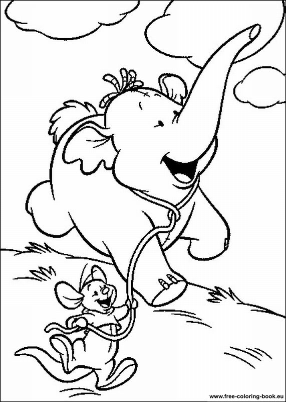 coloring pages winnie the pooh  page 1  printable