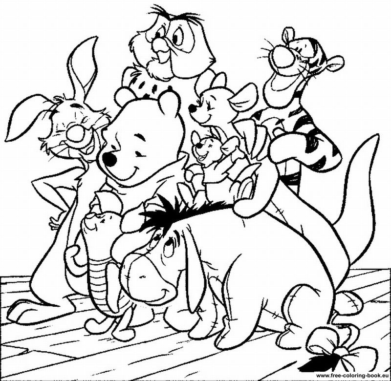Coloring pages Winnie the Pooh - Page 3 - Printable ...