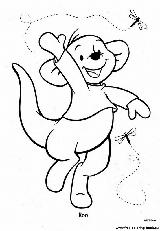 rabbit from winnie the pooh coloring pages - photo #49